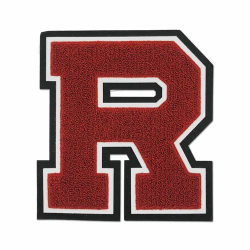 R Letterman Jacket Patch - Custom Cups Now