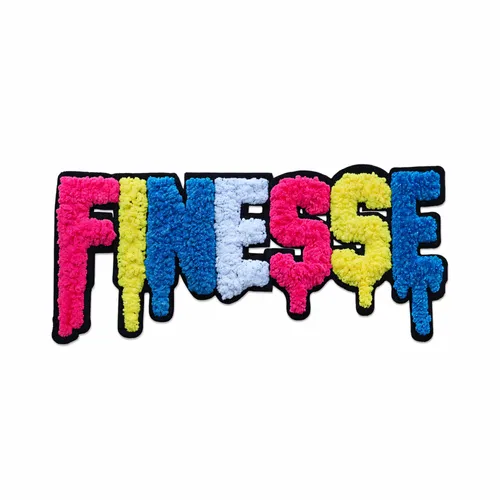 Finesse Letterman Jacket Patch - Custom Cups Now