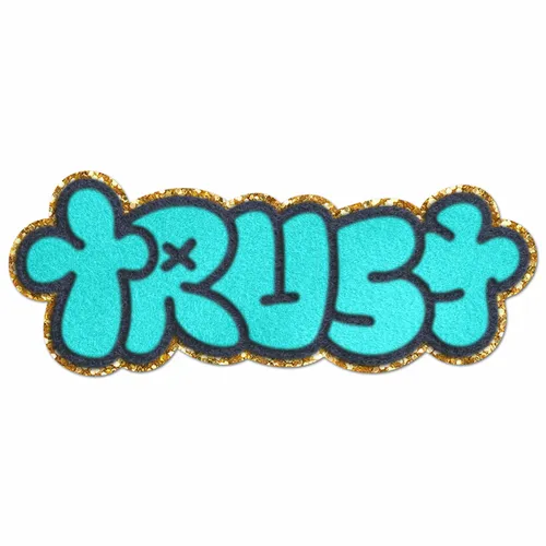 Trust Letterman Jacket Patch - Custom Cups Now