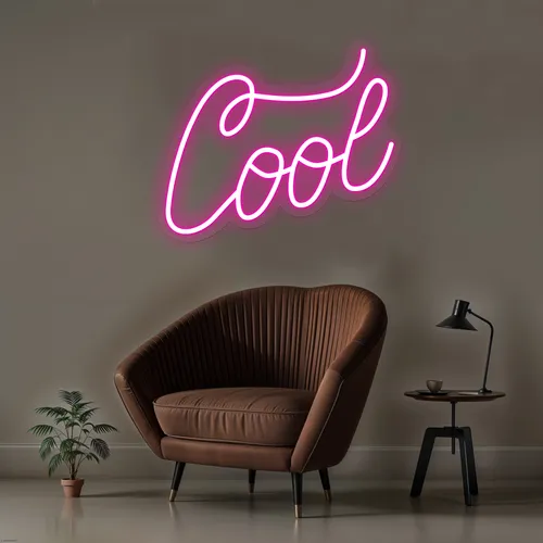 Breeze Cool Neon Sign - Custom Cups Now