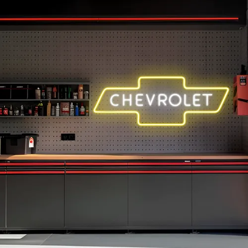 Chevy Neon Signs - Custom Cups Now
