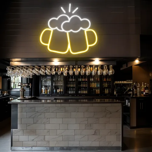 Chill Glass Neon Sign - Custom Cups Now