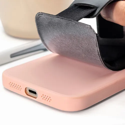 Leather Phone Wallet with Hand Grip - Custom Cups Now
