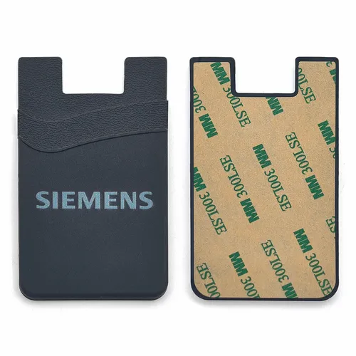 Silicone Phone Wallet Dual Card Holder - Custom Cups Now