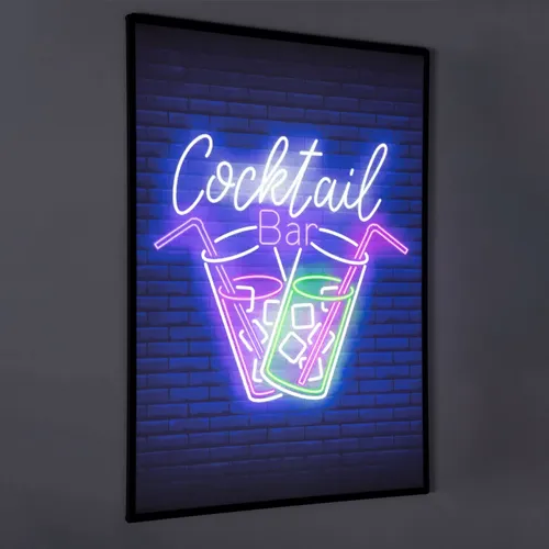 LED Backlight Display - Custom Cups Now