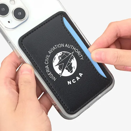 Leather Phone Wallet with Side Slit - Custom Cups Now