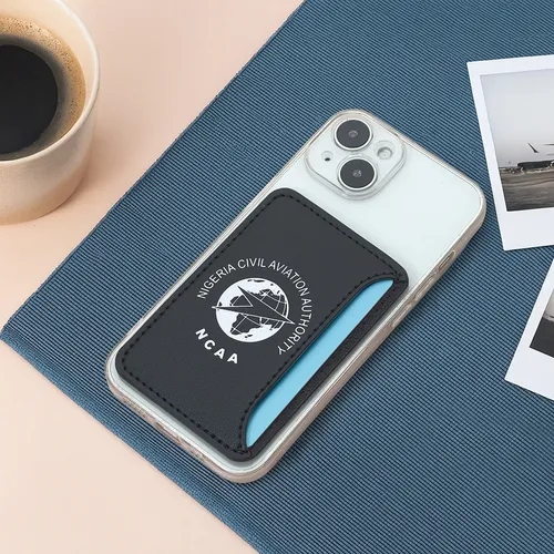 Leather Phone Wallet with Side Slit - Custom Cups Now