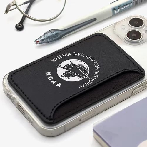 Leather Phone Wallet with Side Slit - Custom Cups Now