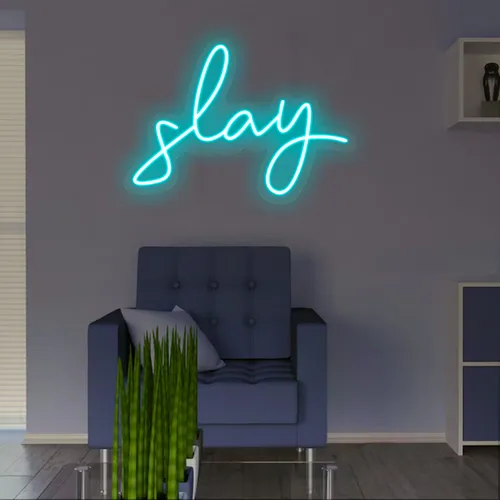 Slay Neon Sign - Custom Cups Now