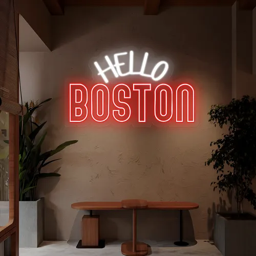 Neon Signs Boston - Custom Cups Now