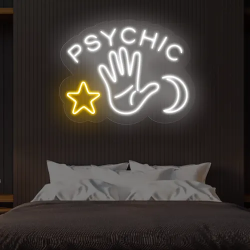 Psychic Neon Signs - Custom Cups Now