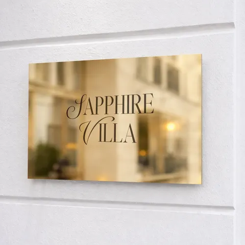 Print Stainless Steel Signs - Custom Cups Now