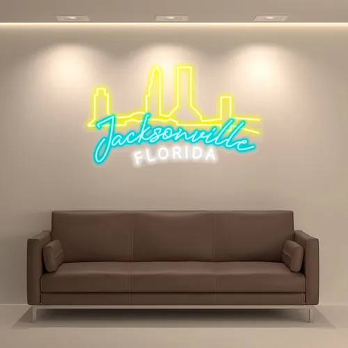 Custom Neon Signs In Jacksonville, FL - Custom Cups Now