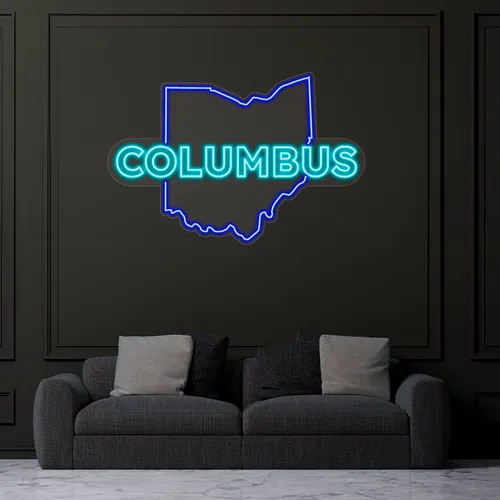Custom Neon Signs In Columbus - Custom Cups Now
