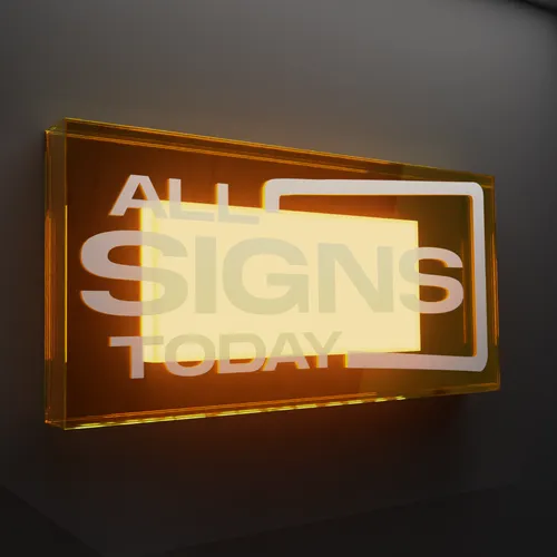 Full Lit Acrylic Box - Custom Cups Now