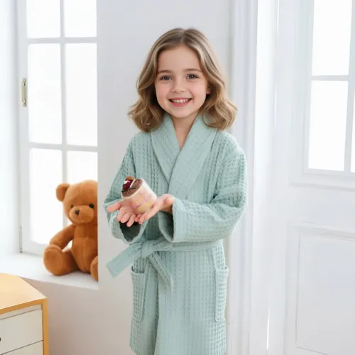 Custom Kids Waffle Robes - Custom Cups Now