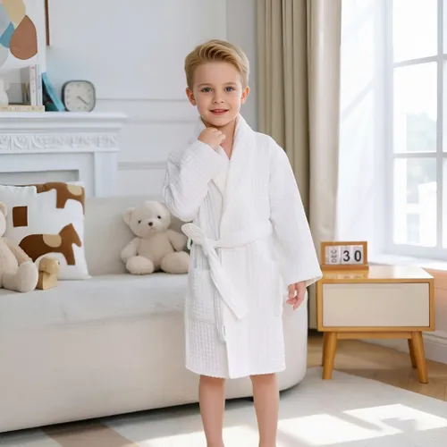 Custom Kids Waffle Robes - Custom Cups Now