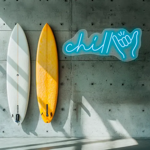 Custom Chill Neon Signs - Custom Cups Now