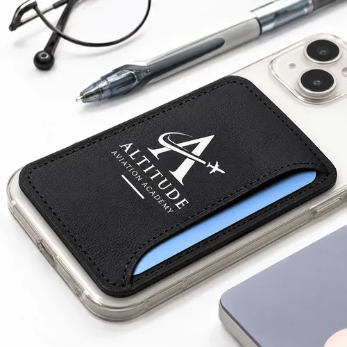 Leather Phone Wallet with Side Slit - Custom Cups Now