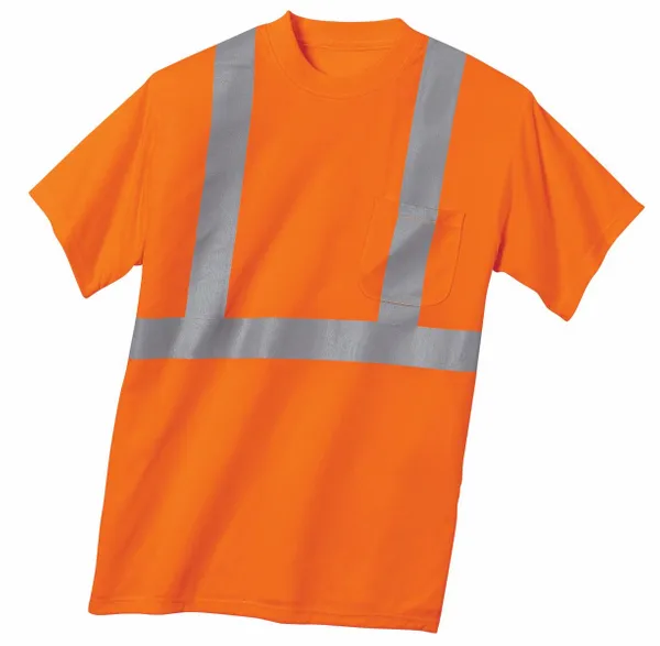 CornerStone - ANSI 107 Class 2 Safety T-Shirt. CS401 - Custom Cups Now