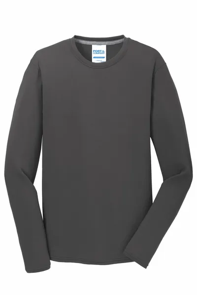 Port & Company Long Sleeve Performance Blend Tee. PC381LS - Custom Cups Now