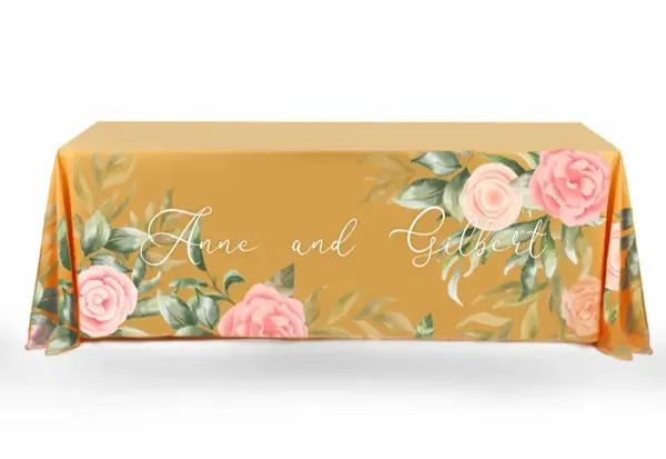 Table Throw - Custom Cups Now