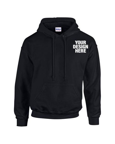 Gildan Adult Heavy Blend 8 oz., 50/50 Hooded Sweatshirt - Custom Cups Now