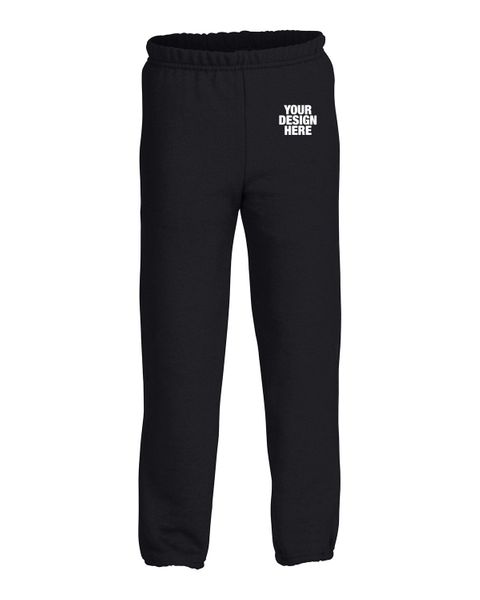 Gildan Youth Heavy Blend 8 oz., 50/50 Sweatpants - Custom Cups Now