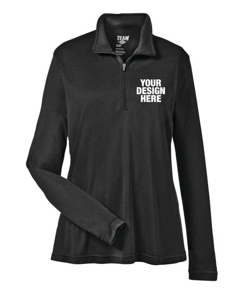 Team 365 Ladies' Zone Performance Quarter-Zip - Custom Cups Now