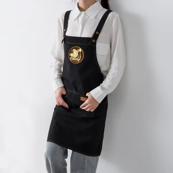 Strap Canvas Apron - Custom Cups Now