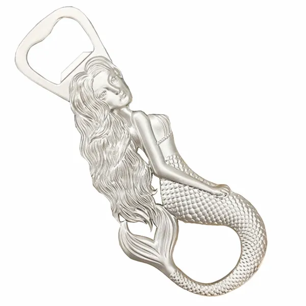 3D Mermaid Bottle Opener - Custom Cups Now