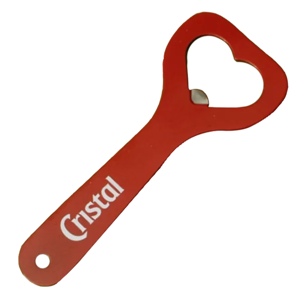 Heart-Shaped Bottle Opener - Custom Cups Now