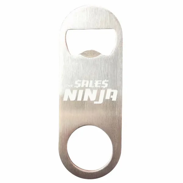 Portable Flat Bottle Opener - Custom Cups Now