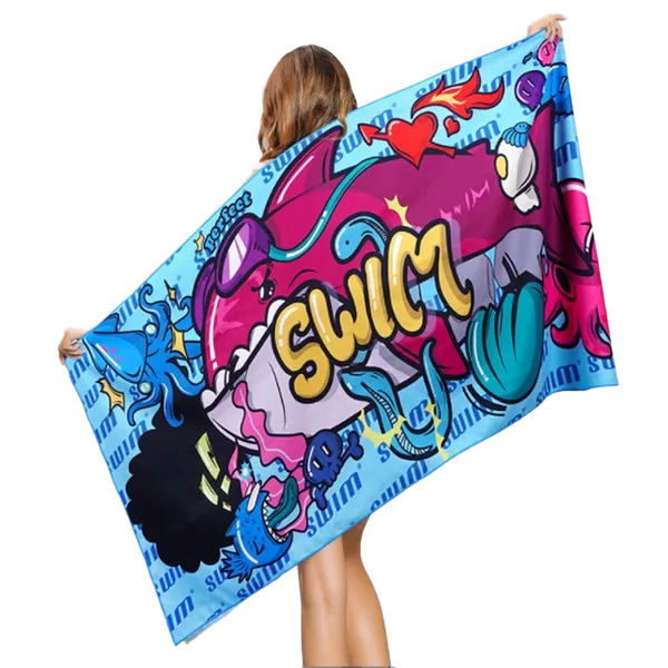 Custom Beach & Pool Towels - Custom Cups Now