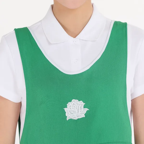 Buttons Stylish Polyester Apron - Custom Cups Now