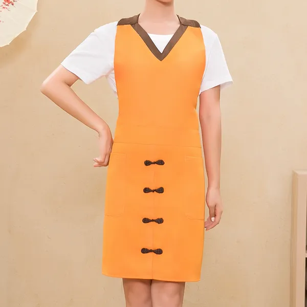 Modern Bungalow Polyester Apron - Custom Cups Now
