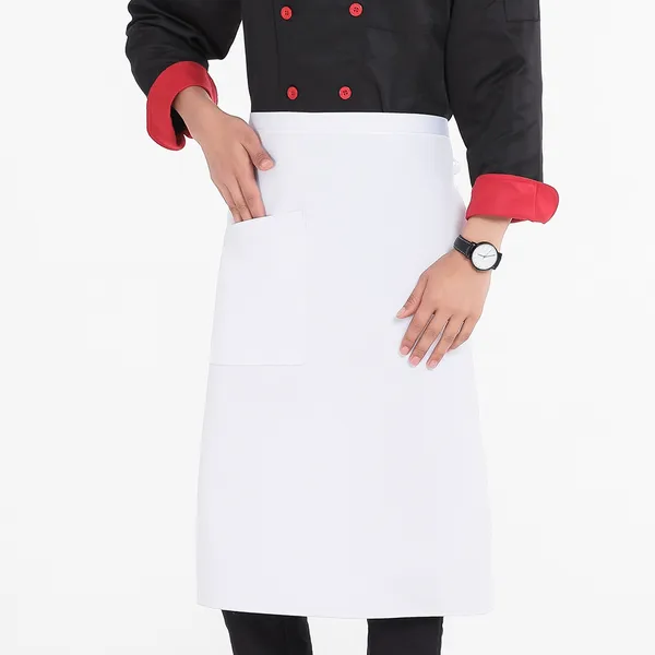 Long Mid-waist Polyester Apron - Custom Cups Now