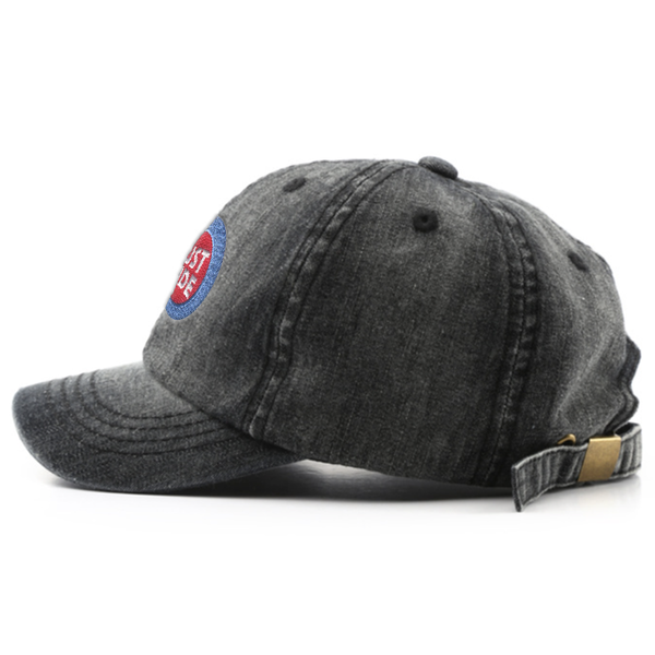 Plain Denim Baseball Cap - Custom Cups Now