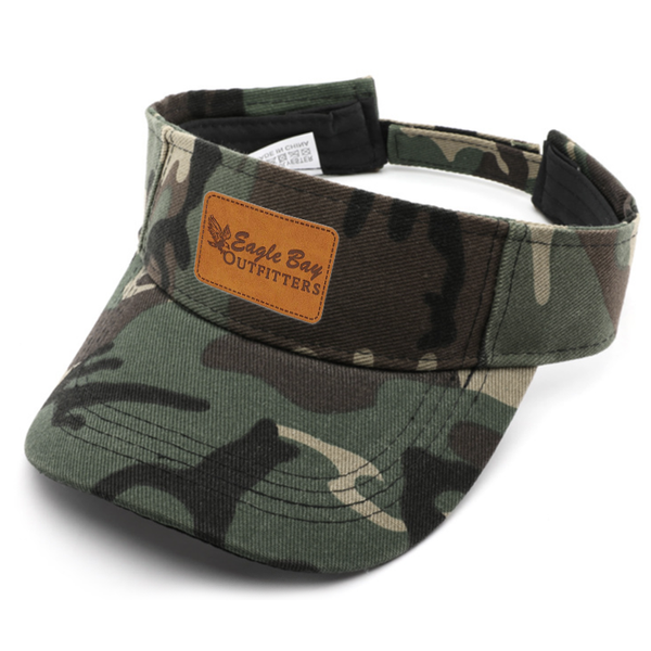 Unisex Polyester Camouflage Visor - Custom Cups Now