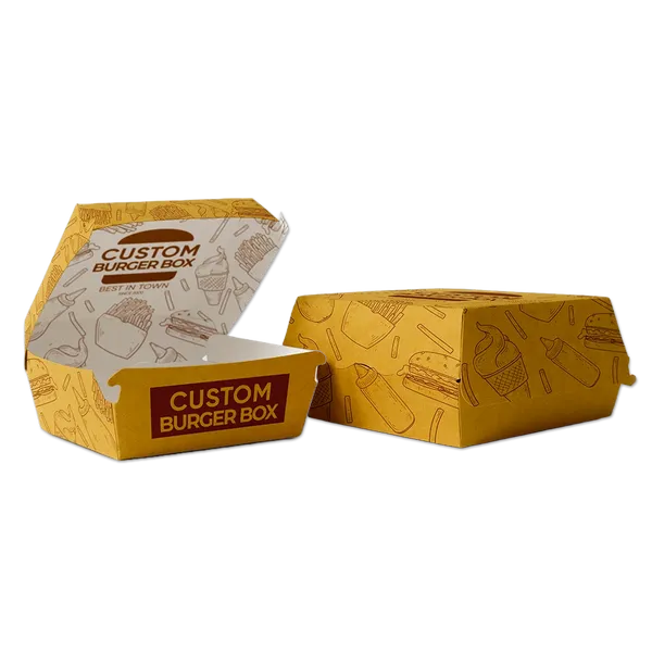 Hamburger Box - Custom Cups Now