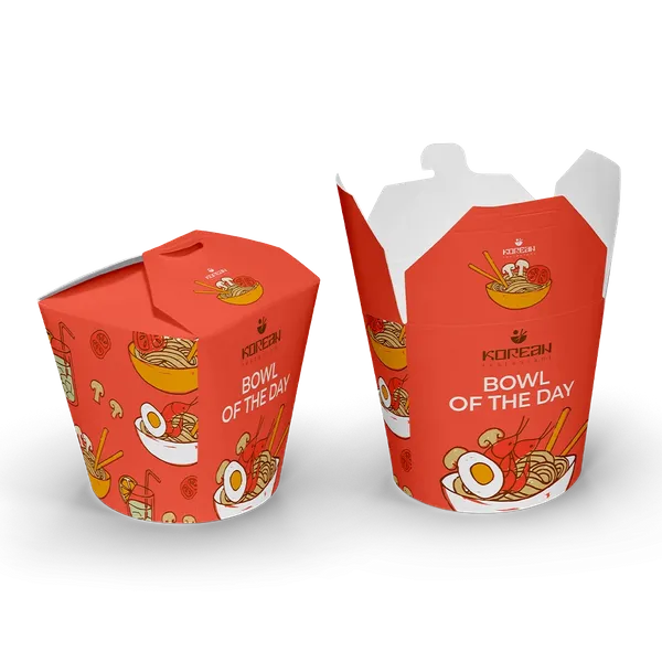 Noodle Container - Custom Cups Now