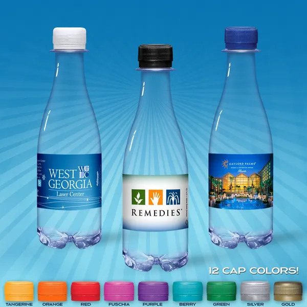 12oz Glass Water Bottle - Custom Cups Now