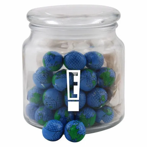 Jar with Chocolate Globes - SG400 - Custom Cups Now