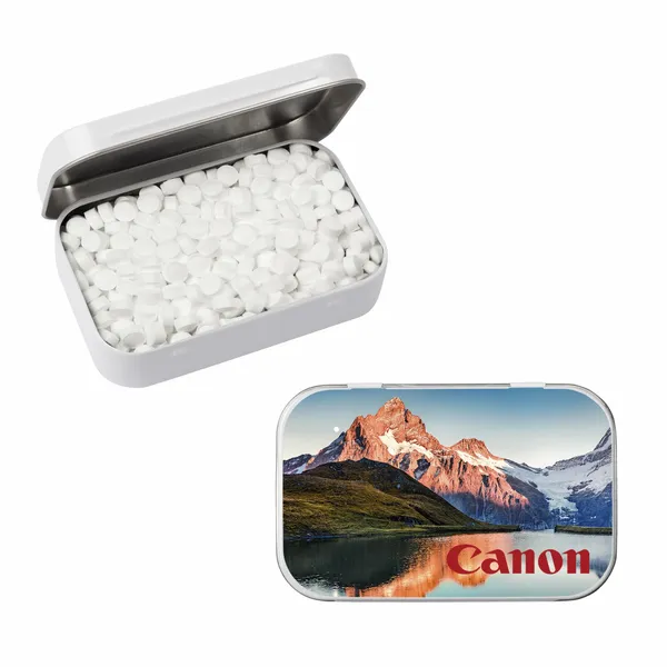 Rectangular Tin - MicroMints® - Custom Cups Now