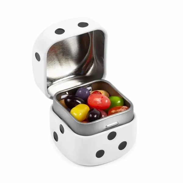 Roll the Dice Tin-Jelly Belly® - Custom Cups Now