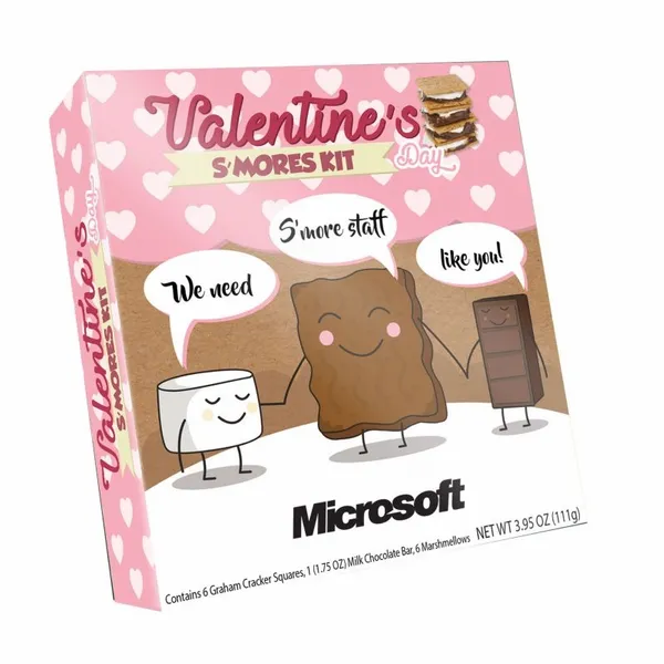 Valentines Day Smores Kit - Custom Cups Now