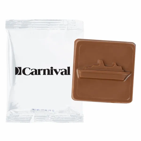 Wrapped Chocolate Squares - Custom Cups Now