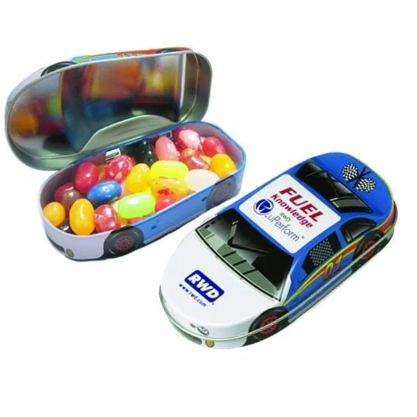 Race Car Tin-Jelly Belly® - Custom Cups Now