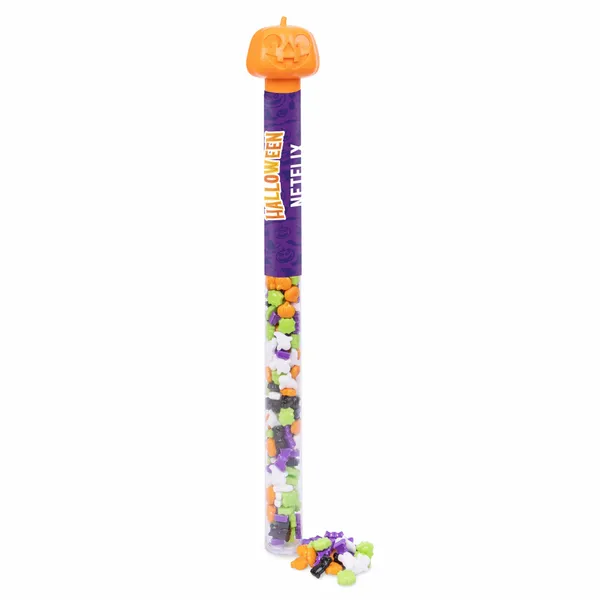 Happy Halloween Candy Tube - Halloween Mix - Custom Cups Now