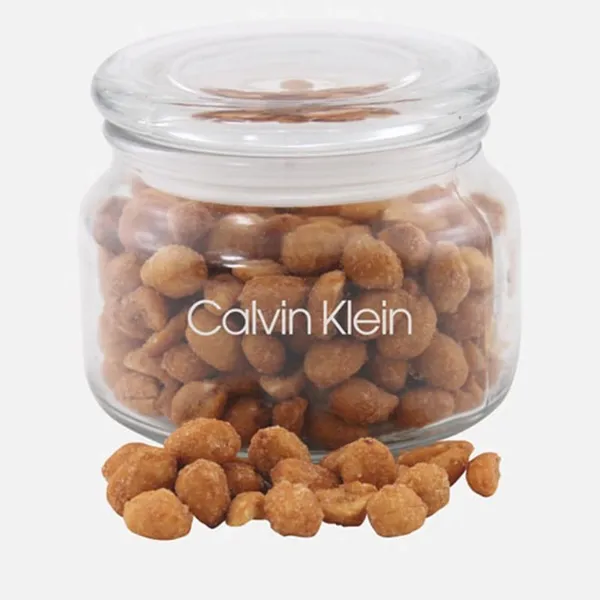Jar with Honey Roasted Peanuts - SG200 - Custom Cups Now